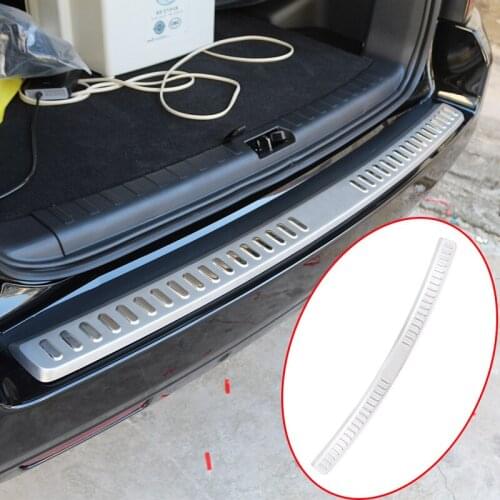 For Land Rover Freelander 2 2008-2016 Car Accessories 1 Pcs Stainless Steel Car Rear Bumper Plate Cover Trim