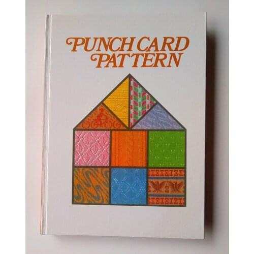 Brother Knitting machine DIY Sweater Volume Punchcard Pattern book 319pages free shipping