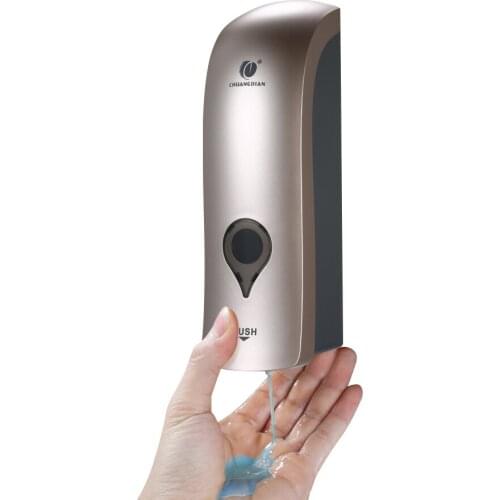 300ml No Drilling Wall Mounted Single-Head Manual Soap Dispenser Bathroom Shower Gel Liquid Shampoo дозатор для мыла