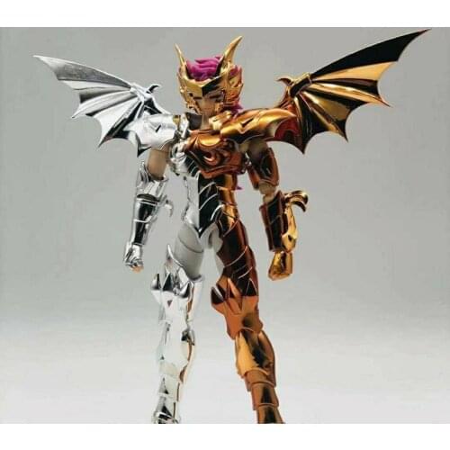 Saint Seiya Action Figure Stars Six Saint Beast Blue Silver Primary Color Common Color Little Six Sea Fighter EX2.0 Alloy Toy