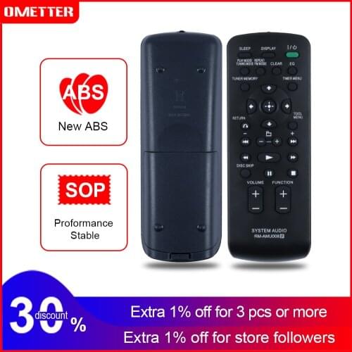 RM-AMU008 remote control use for sony LBT-ZX66I LBT-ZX99I LBT-ZT4 Compact Hi-Fi Stereo System remoto controller controle