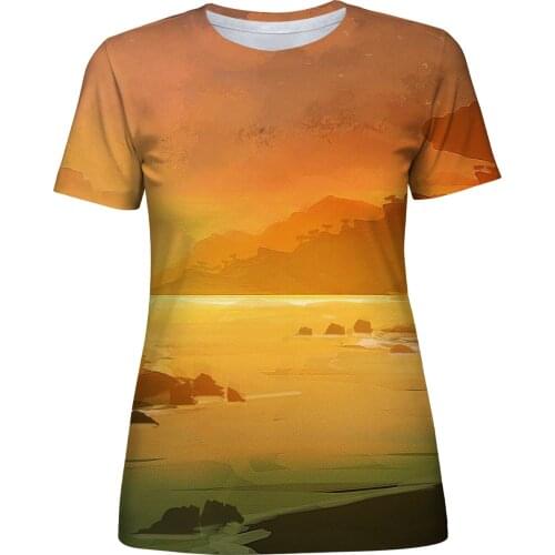 Summer 2021 mens new square anime print mens O-neck T-shirt summer casual short sleeves