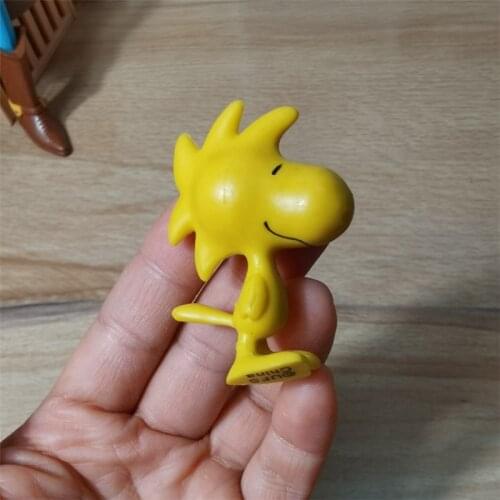 Disney 12piece 5cm classical woodstock cute bird figure toys woodstock collection figures