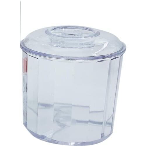 KT-100 bucket, Polishing Drums, Jewelry tools accessory KT-185 Barrel Magnetic Clear Tumbler drum