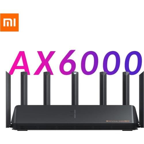 2021 NEW Xiaomi Mi Router AX6000 AIoT Smart Router WiFi6 NPU 6000Mbs 512MB CPU Mesh Repeater External Signal Network Amplifier