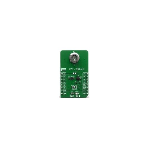 MIKROE-4144 UVC Click GUVC-T21GH Mcp3221 Ultraviolet Sensor Measurement Sterilization