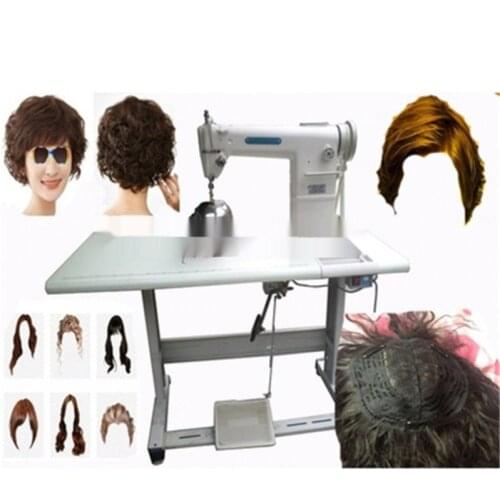 Multifunction Wig Sewing Machine Hair Produce Shoes Equipment Industry Sewing Machine High-end Upright Feed High Column