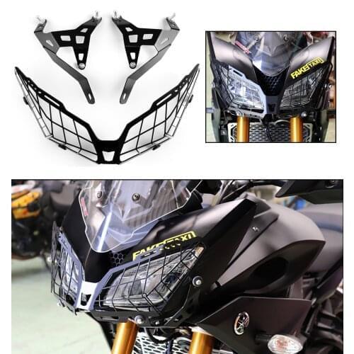 Motorcycle FOR YAMAHA FJ-09 TRACER 900 MT-09 TRACER Headlight grille Protective Cover Headlamp Decorative Cover 2015-2019