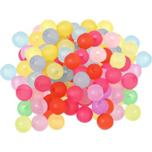 Lot 300x Candy Color Acrylic Loose Beads Spacer Necklace Jewelry Making Keychain Crafting Supplies Kids Craft Accessories