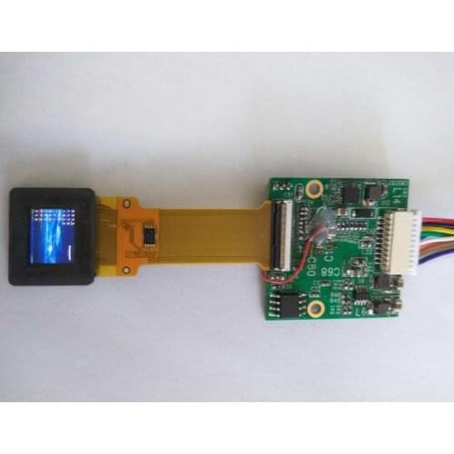 Full Color OLED Display 0.5 Inch AV/vga Signal Input Monocular FPV Video Spectacle Display Viewfinder