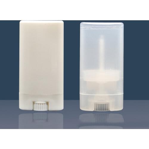 100pieces/lot) 15g Black Flat empty lipstick tube DIY lip balm tube with big Volume Deodorant tubes with free shipping BP03