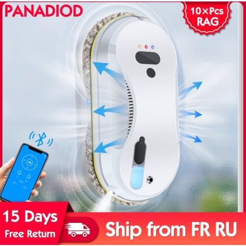 Cleaner Robot Intelligent Robot Vacuum Cleaner Automatic Water Sprey Anti-falling Window Remote Control Electric