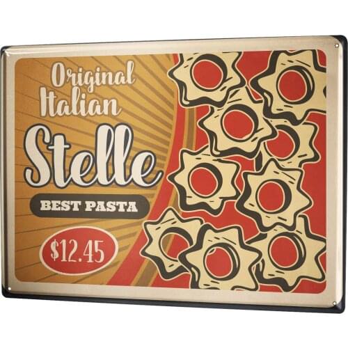 SINCE 2004 tin Plate Food Restaurant Noodles