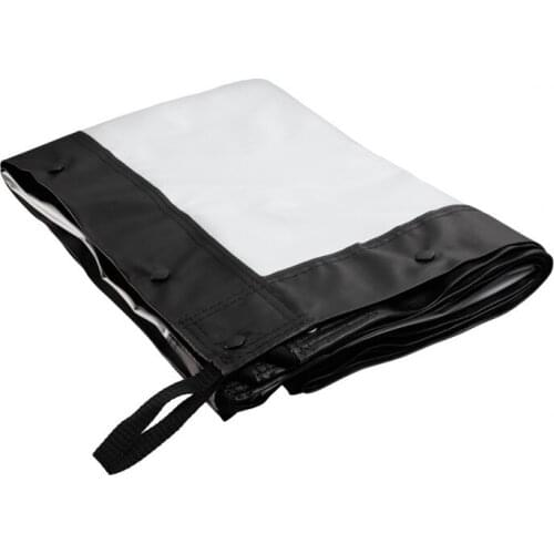 OMS3VF 4:3 120'' 100" Stand Fast Fold Projection Projector Screen Garden Yard and Carry Bag for Front Projection