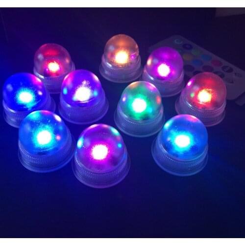 LED Acorn Light waterproof float/Hang Lantern Balloon Lamp remote control Xmas Wedding Table Centerpiece party Decor-Multicolor