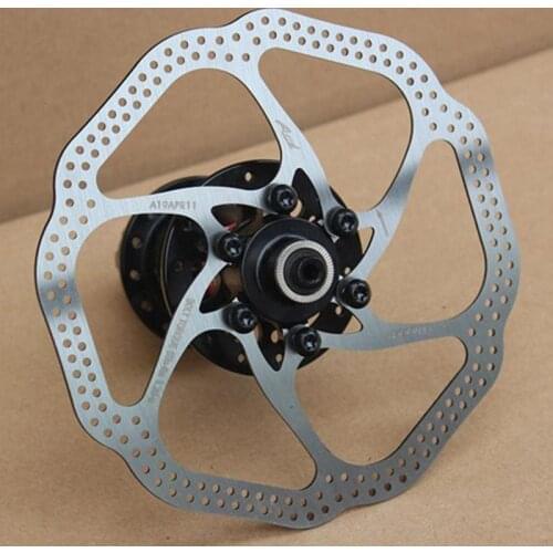 1pcs Bicycle MTB Cycling Bike Brake Disc Rotor 160mm away Bicycle Give Disc Rotor 6 Bolts Accessories Brake Metal