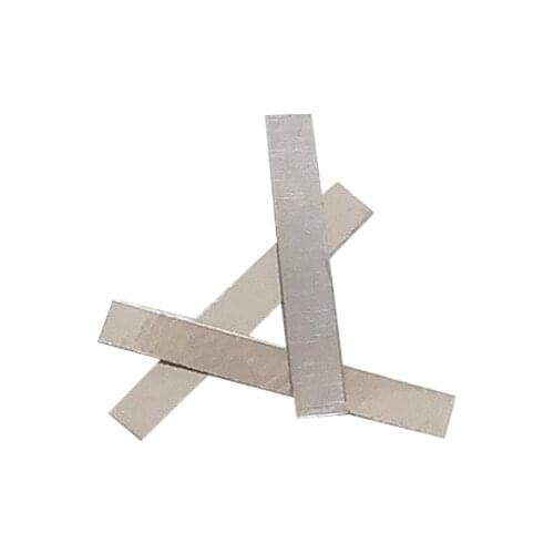 100pcs 0.15*8*28H Nickel Plated Steel Strip Strap Sheets for Battery Spot Welding Machine Welder Washers