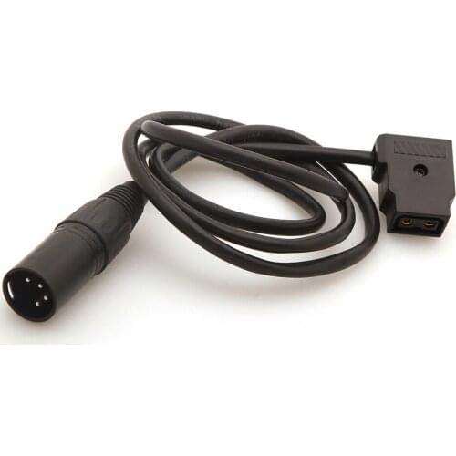 D-TAP Female to XLR 4pin Male Adapter Cable Adapt XLR to D-tap Female 1m