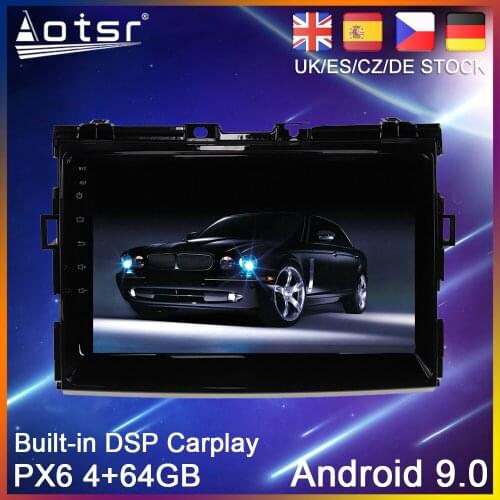 Android 10.0 PX6 64G Car DVD Player GPS Navigation For Toyota Previa XR50 2006-2019 Auto Radio Stereo Multimedia Player HeadUnit
