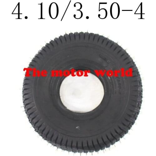 Free Shipping High Performance Tire 4.10/3.50-4 Fits Many Gas and Electric Scooters ATVS Mini Motorcycle 410-4 / 350-4