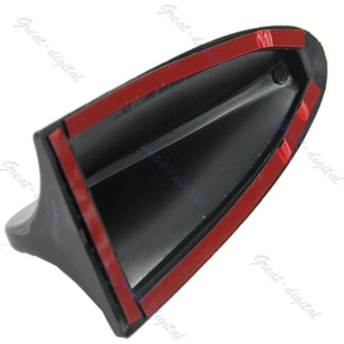 Black Decorate Antenna Aerial Black Universal Auto Car Shark Fin Roof Decorative
