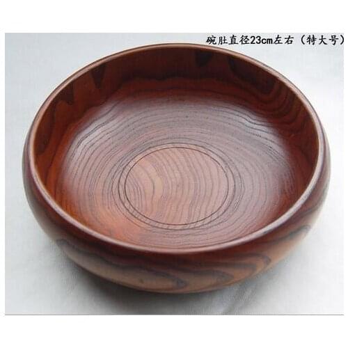 Wood plates dishes Bowl Noodles Tub Fruit Large Wooden Bowl Fruit Bowl Vegetable Salad Plate candy dish frut tray snack