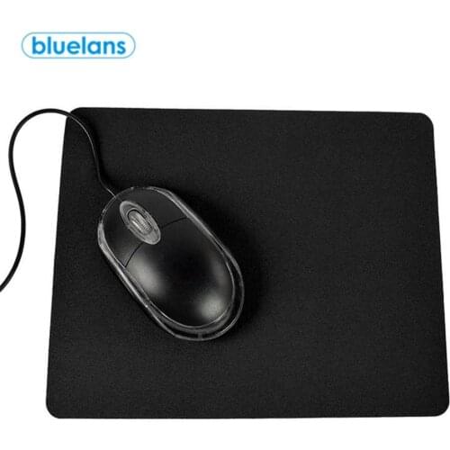 Factory Price New 21.5 x 17.5cm Gaming PC Laptop Mouse Pad Anti-Slip Solid Color Rectangle Mat For PC Laptop Drop Shipping