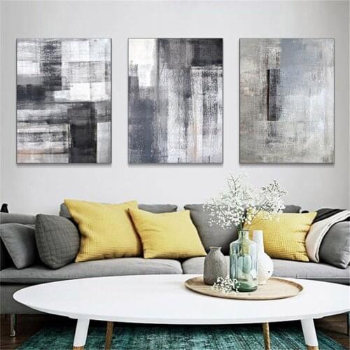 Minimalist Style Creative Imagine Black and White Canvas Painting Abstract Print Prop Wall Art Living Office Bedroom Decoration