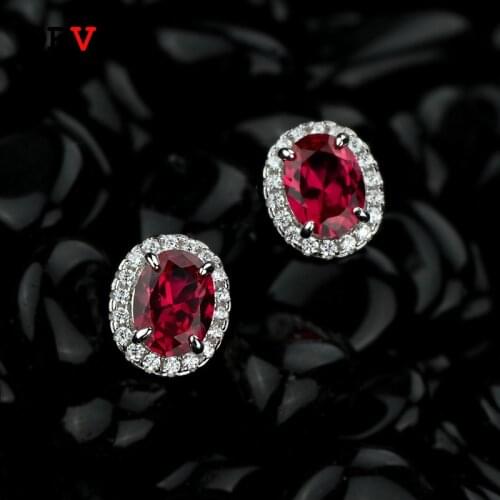 Серьги с камнями OEVAS China At AliExpress