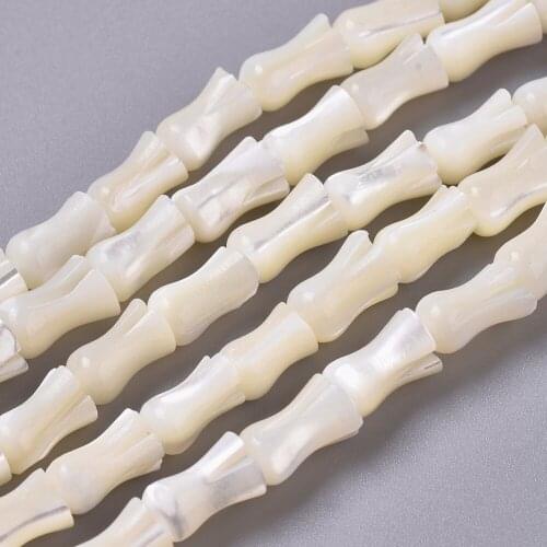 About 51pcs/Strand Natural Trochus Flower Shell Beads Strands for Fashion jewelry making DIY Bracelet Earring Decor,hole: 0.6mm