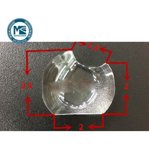 Projector lens plastic glass optical lens convex mirrror for LG DS420 DS430 DX420 BS274 BX274