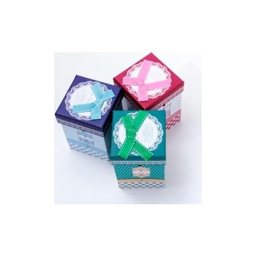 Bow figured Rectangle Gift Box (Small Size)