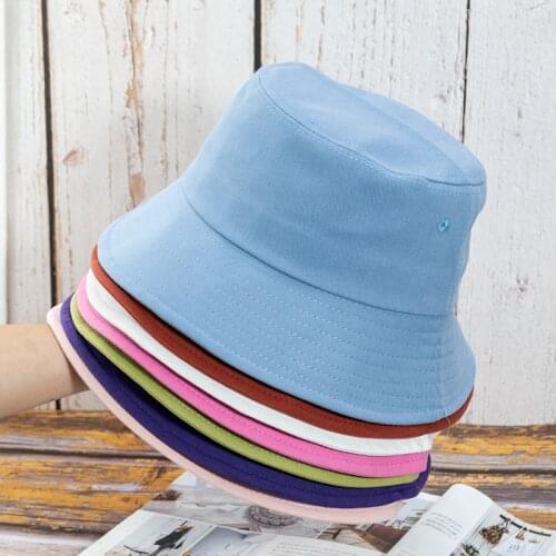 Fisherman Hat, Sun-shield Hat, Summer Thin Style, Korean Version, Wild Japanese Style, Solid Color Trend Basin Hat