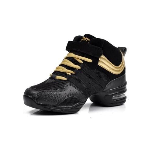 Discount Athletic Shoes Lace-UP Breath Jazz Dance Shoes Dance Sneakers Modern Dance Shoes for Women Men