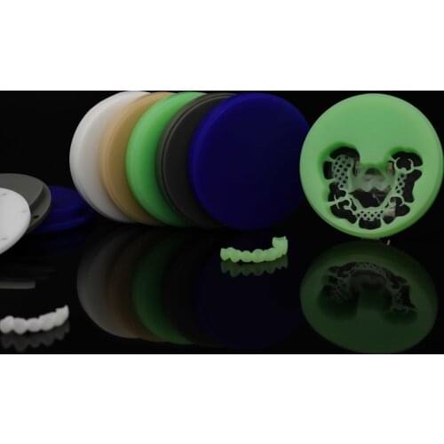 Dental Wax Cad Cam Carving Block 98mm Multicolor Waxes Discs For Dental Lab For Wieland/Roland/VHF Milling Milling System