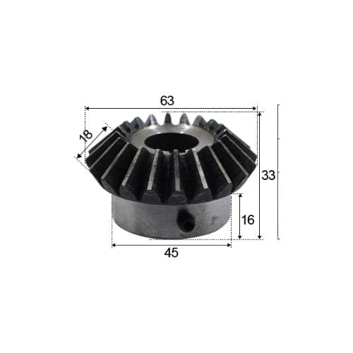 1pcs 3M20T Gear bore 14/15/16/17/18/1920/22/24/25/28MM Bevel Gears 3 Module 20 Teeth 90 Degree Drive Commutation