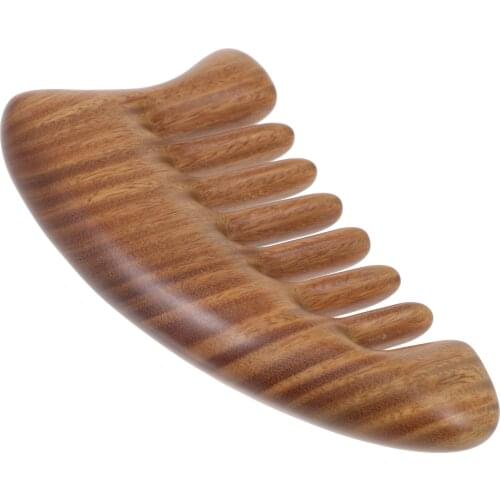 1pc Practical Comb Wood Comb Supply (Assorted Color)