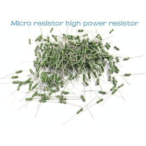 50Pcs/Lot/ Micro resistor high power resistorr MO1WS 1WS 5% J 1.3K 1K3 2.2R 2R2 1R8 1.8R 1R metal oxide film