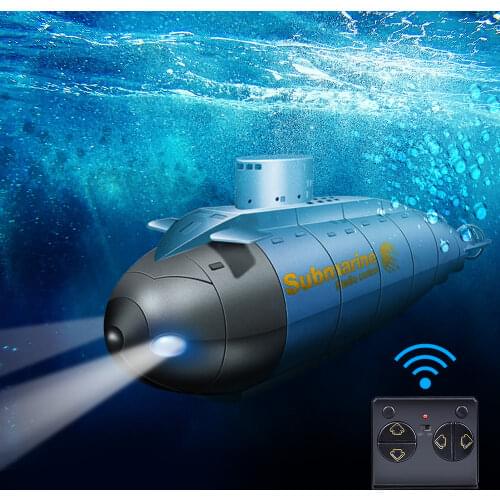 Electric RC Mini Submarine Boat Wireless Radio Remote Control Model Waterproof Diving Toy Simulation Model Gift For Boys Girls