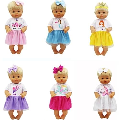 Dress Set Clothes Fit 42cm Nenuco Doll Nenuco y su Hermanita Doll Accessories