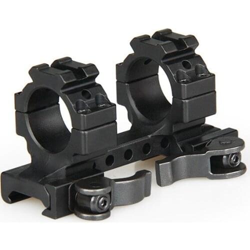 Mount 25.4mm Dual Ring Heavy Duty Range Mount 20mm Rail Quick Detachable QD Rifle Scope Mount