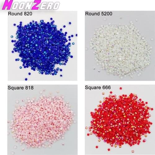 2021 New AB Stone Round Drills For DIY Diamond Painting Embroidery Rhinestone Colorful Mosaic