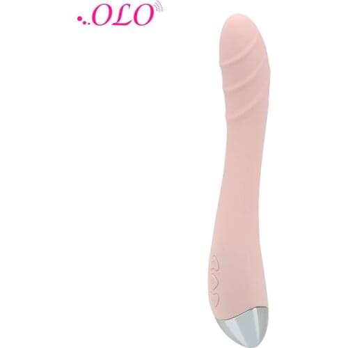 OLO 10 Speeds Female Masturbation Powerful G-Spot Dildos Vibrator USB Charging Vagina Clitoris Massager Sex Toys For Women