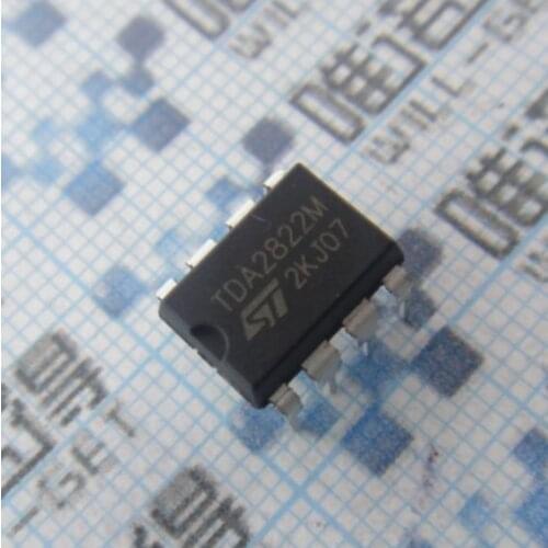 Xinyuan 10PCS/LOT Upright TDA2822 SCS2822 (12 v) audio amplifier DIP-8