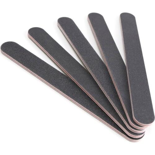 10pcs Sandpaper Nail File 180/240 Double Side Buffer Block for UV Gel Manicure Buffing Durable Polishing Grinding Nail Tools