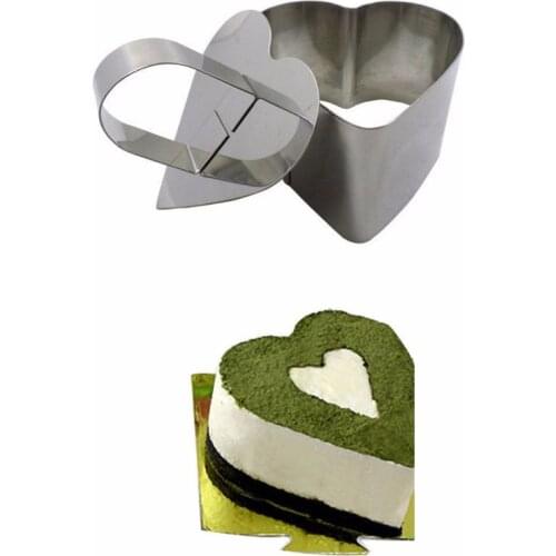 Practical DIY Baking Tools Cake Mold Retractable Stainless Steel Circle Mousse Ring Baking Tool Set Size Adjustable Bakeware