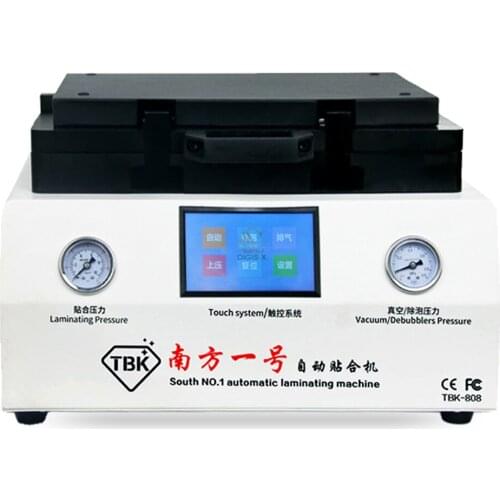 TBK-808 LCD Touch Screen Repair Automatic Bubble Removing Machine OCA Vacuum Laminating Machine