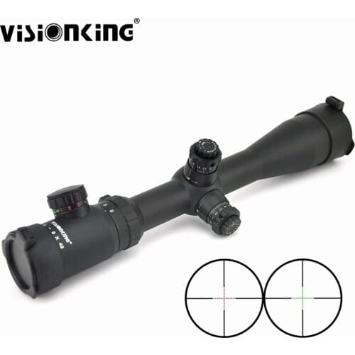 Visionking 3-9x42 Riflescopes ar15 m4 Ak Sniper Aim Optical Sight illuminated Reticle Long Range Collimator Hunting Scope .308