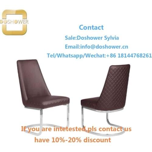 Woman nail salon chair with beauty makeup chair salon for luxury nails customer chair