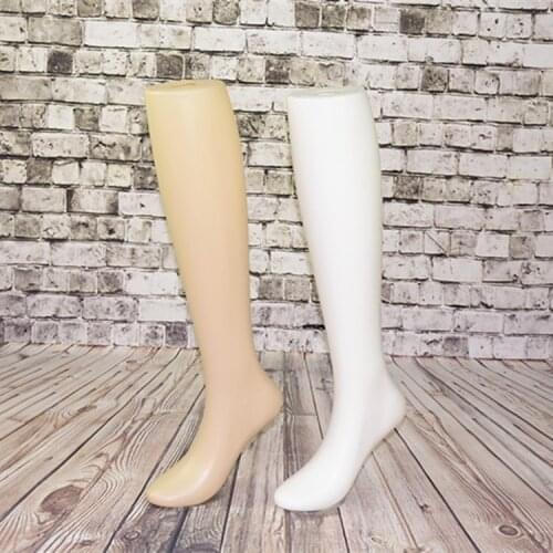 1PCS Female Foot Sock Mannequin Foot Mold to Display Shoes and Socks Feet Model Plastic Mannequin Foot Display For long Socks